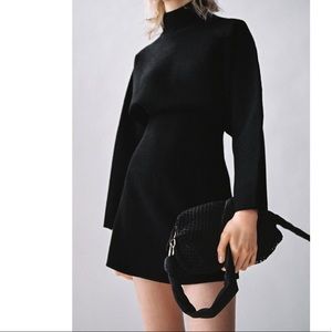 Zara Black Mesh Shoulder Bag